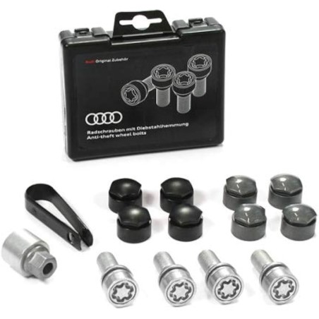 Kit Boulons antivol Audi M14 x 1,5 x 27