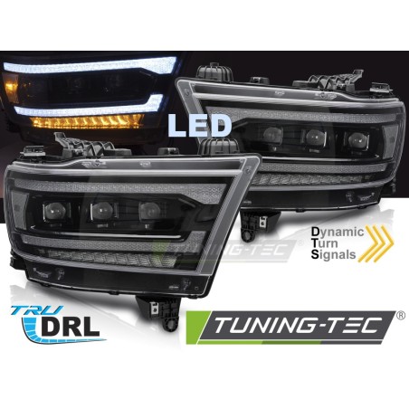 LED HEADLIGHTS fits DODGE RAM 19-22