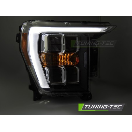 HEADLIGHTS BLACK DRL fits FORD F150 MK14 20-23