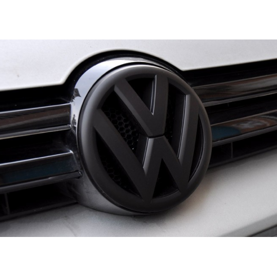 Logo de calandre VW Noir mat pour Volkswagen Golf 6