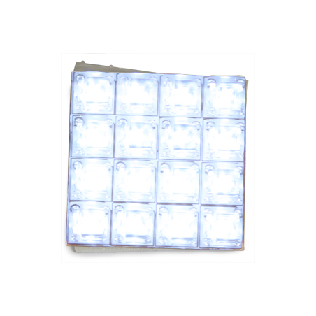 LED_Innenraumbeleuchtung mit 16 LEDs_35x35mm Blanc