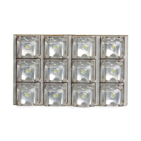 LED_Innenraumbeleuchtung mit 12 LEDs_40x25mm Blanc