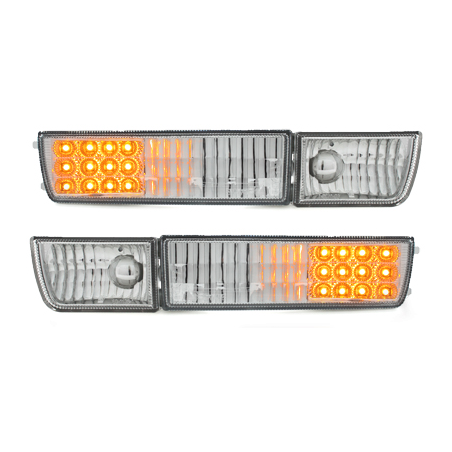 Clignotants LED avant VW Golf III/Vento Sans anti-brouillards-chromé