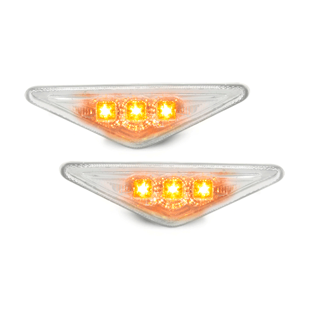 LED Clignotants latéraux Ford Focus 98+/Mondeo 00+  Chrome