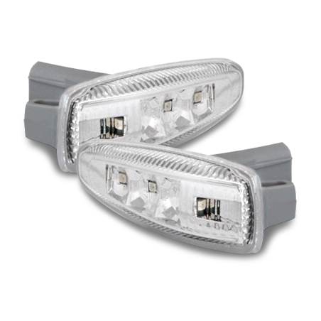 LED Clignotants latéraux Mitsubishi Lancer_08+  Chrome