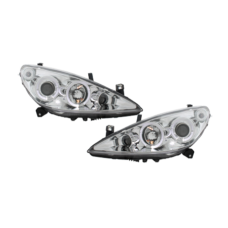 Phares Peugeot 307 01-04.05 _2 Standlichtringe Chrome