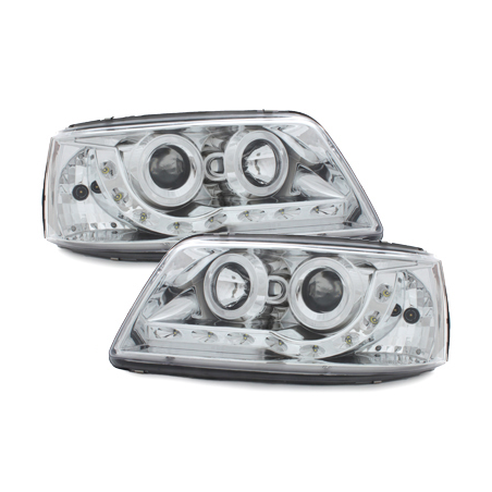 Phares DAYLINE VW T5 03-09 DRL chrome