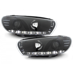 Phares bande LED VW Scirocco III 08 - (Optique Xénon) chrome - SWV33GX