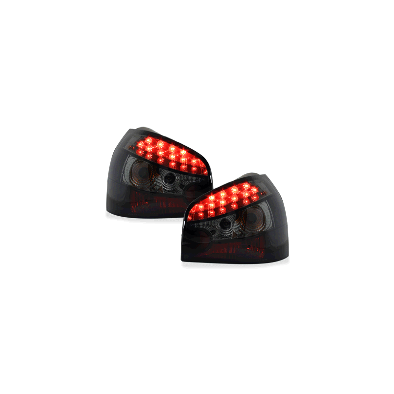 Feux LED Audi A3 8P 03-09 Noir/Fume - RA09LLBS