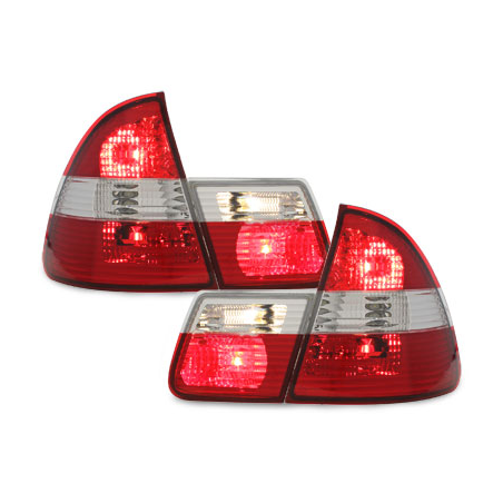 Feux arrière BMW E46 Touring 01-05  rouge/cristal