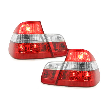 Feux arrière BMW E46 Berline  98-01  rouge/cristal 4-Portes