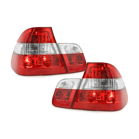 Feux arrière BMW E46 Berline  98-01  rouge/cristal 4-Portes