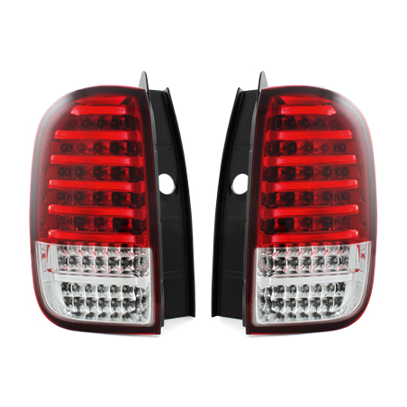 Feux arrière carDNA LED DACIA Duster LIGHTBAR Rouge/clair