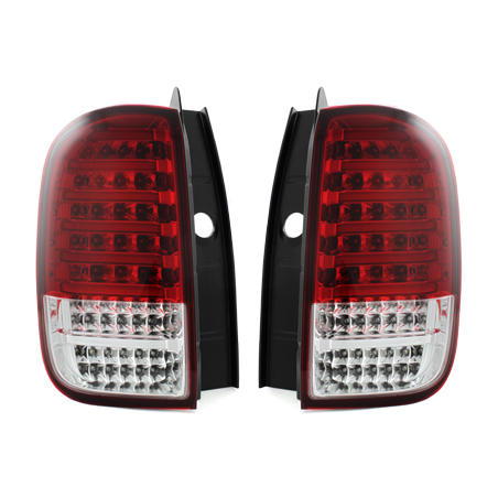 Feux arrière carDNA LED DACIA Duster LIGHTBAR Rouge/clair