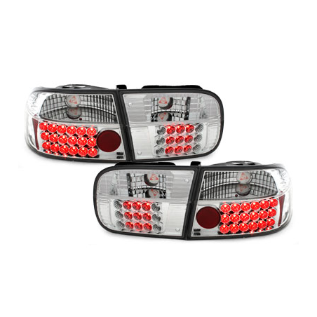 Feux arrière LED Honda Civic 2+4T 92-95  cristal