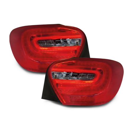 Feux arrière LED Mercedes Benz A-Klasse W176 12+_Rouge/Fumé