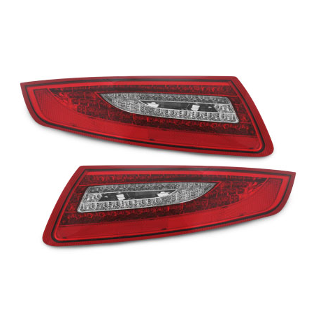 Feux arrière LED Porsche 911/997 2004-2008 rouge clair