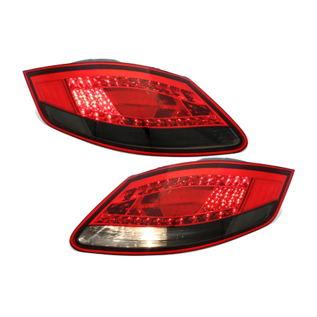 Feux arrière LED Porsche Boxster 987, Cayman_Rouge/Fumé