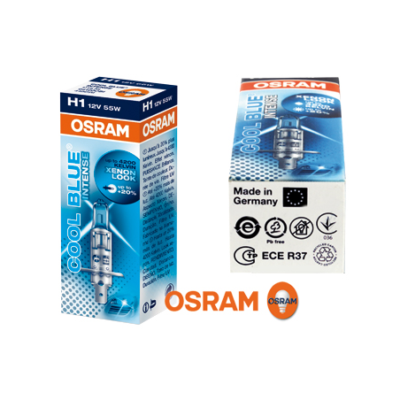 OSRAM Cool Blue Intense H1 Xenon Look 12 V/55 W (1 Pièce)