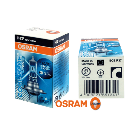 OSRAM Cool Blue Intense H7 Xenon Look 12 V/55 W (1 Pièce)