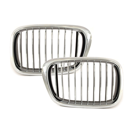 Grille BMW E39 5er 96-03-chromé