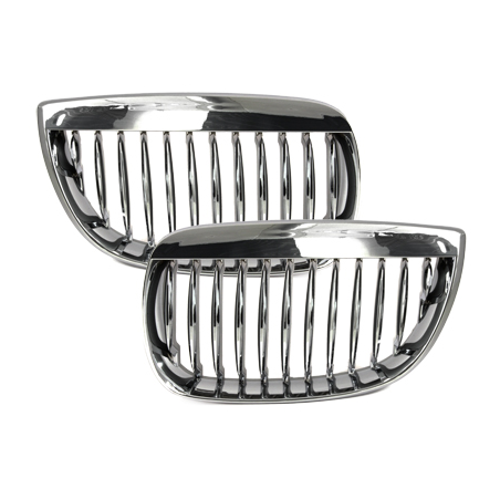 Grille BMW E87 1er 05-07-chromé