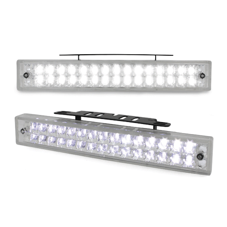 Feux de jour avec 30 LED LxHxT 190x30x40mm (2 pièces)