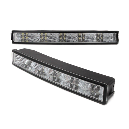 Feux de jour LITEC 20 LED LxHxT 232x30x40 mm (2 pièces)