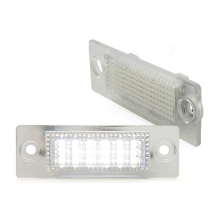 LED plaque d'immatriculation VW Caddy 04-10, Golf Plus 05+, Jetta 08+,