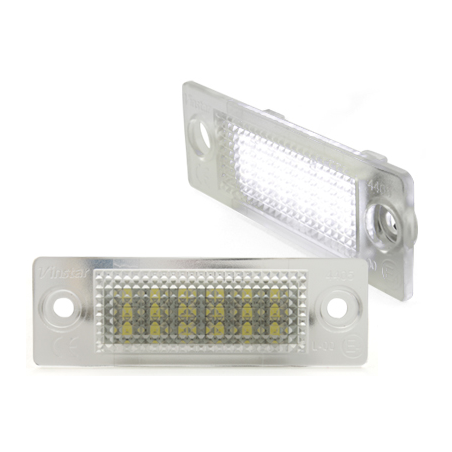 LED plaque d'immatriculation VW Caddy 04-10, Golf Plus 05+, Jetta 08+,