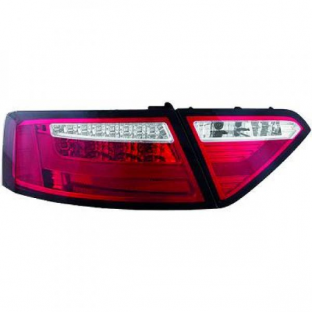 Kit feux arrière design Led Rouge Audi   A5,