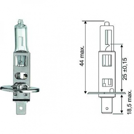 H1 12V 55W P14,5s         