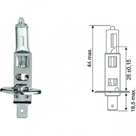 H1 12V 55W P14,5s         