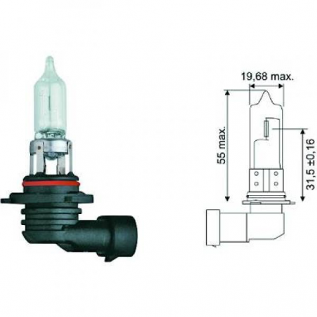 HB3 [9005] 12V 60W P20d   