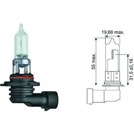 HB3 [9005] 12V 60W P20d   