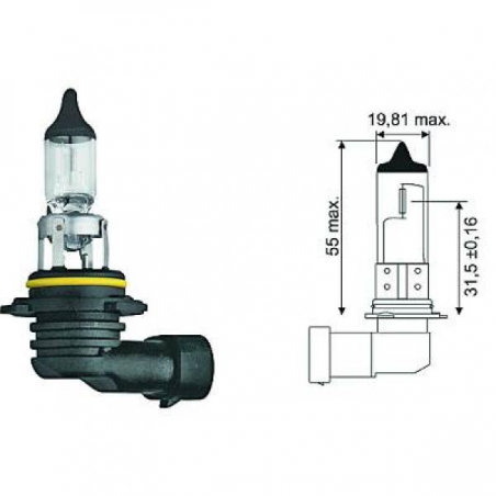 HB4 [9006] 12V 51W P22d   