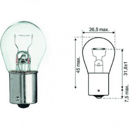 P21W 12V 21W BA15s        