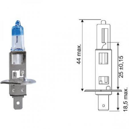 H1 12V 55W P14,5s         