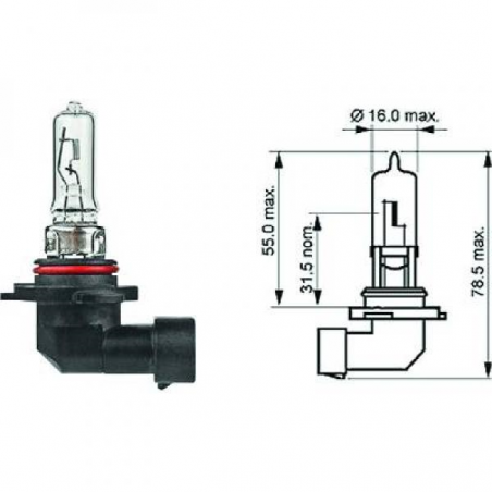 HIR2 [9012] 12V 55W PX22d 