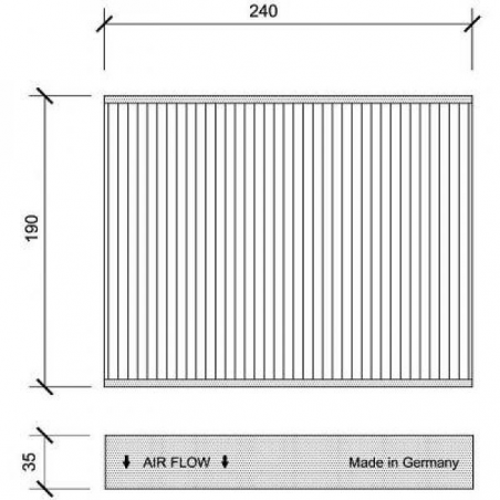 INNENRAUMFILTER  FORD     