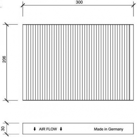 INNENRAUMFILTER  AUDI     