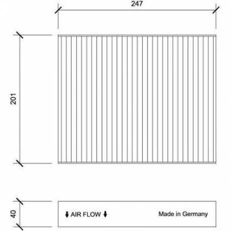 INNENRAUMFILTER  PORSCHE  