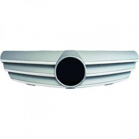 calandre compl., chrome/argent       DB W209,