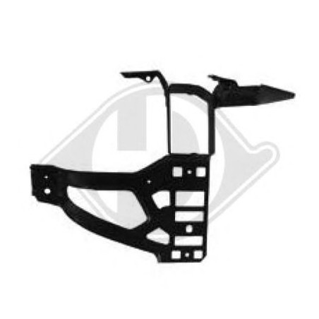  tôle support phare D   BMW E60, 