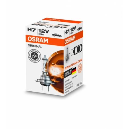 OSRAM H7 Halogen Headlamp 64210 12V carton box (1 unit)