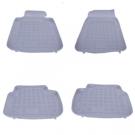 Floor mat Rubber Grey suitable for BMW Series 3 E46 E90 E91 Sedan Touring Series 3 F30 F31 F36