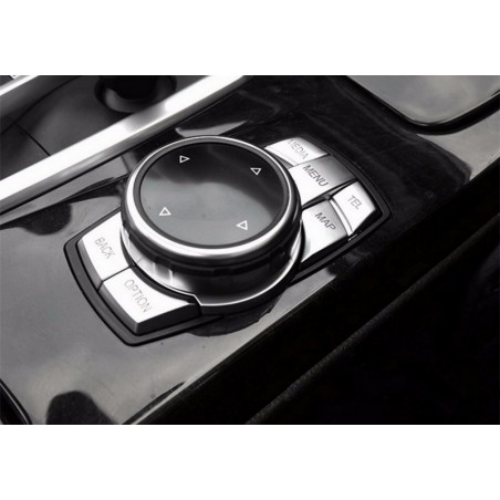 Multimedia Button Covers Blends For BMW 1 Series F20 F21 2 Series F22 3 Series F30 F31 4 Series F32 F33 5 Series F10 F11 X3 F25 