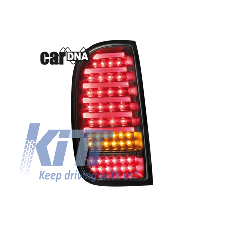 CARDNA LED TAIL suitable for DACIA DUSTER LIGHTBAR BLACK- RD02LBS