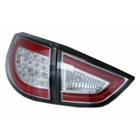 Taillights LED Light Bar suitable for Hyundai IX35 (2010-09.2013) Chrome