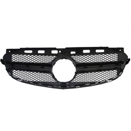 Front Central Grille suitable for MERCEDES Benz E Class W212 (2013-2016) E63 Black Edition